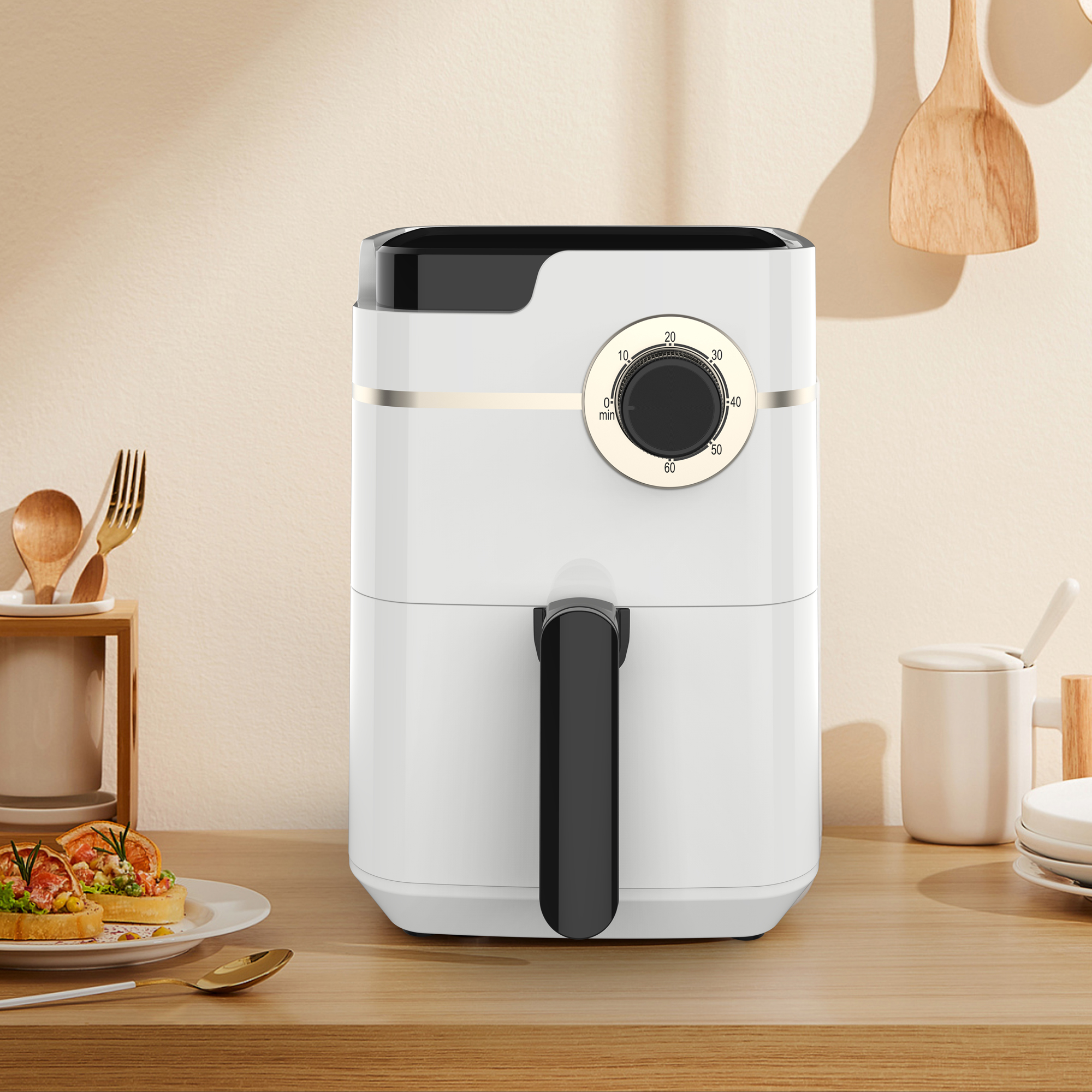 What Are the Pros and Cons of Opting for a Mechanical Panel Home Air Fryer Over Digital Models?