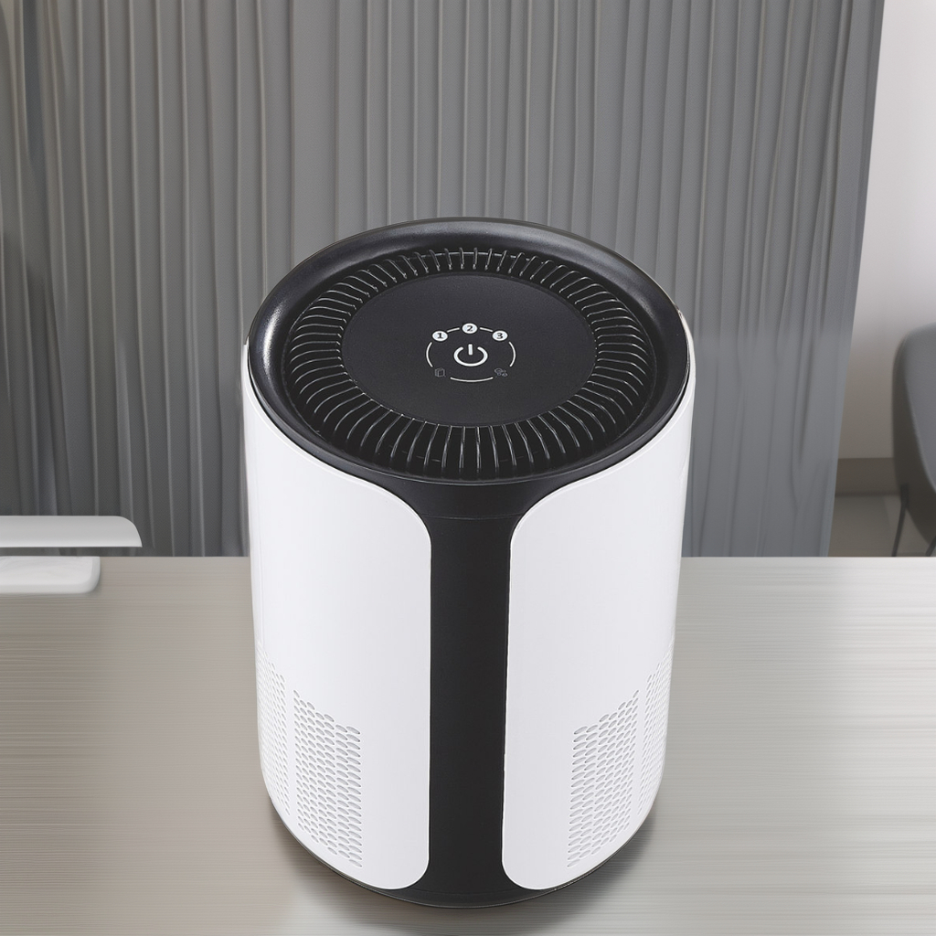 Desktop air purifier: one-on-one purification, good air directly in front of you